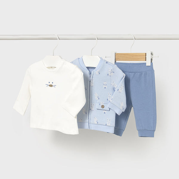 Mayoral Baby Boys Cloud 3 Piece Jog Set 2622