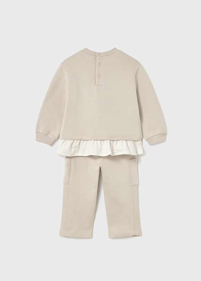 Mayoral Toddler Girls Teddy Jog Set 2843