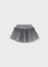 Mayoral Toddler Girls Steel Star Tulle Skirt 2901