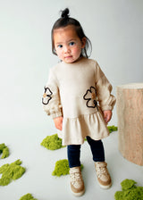 Mayoral Toddler Girls Natural Flower Dress 2917