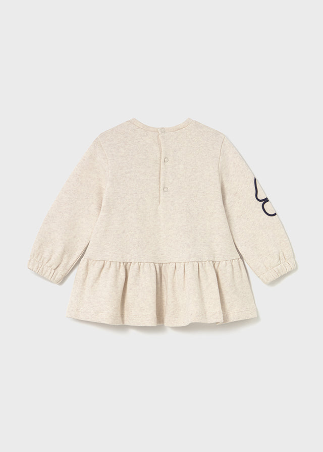 Mayoral Toddler Girls Natural Flower Dress 2917