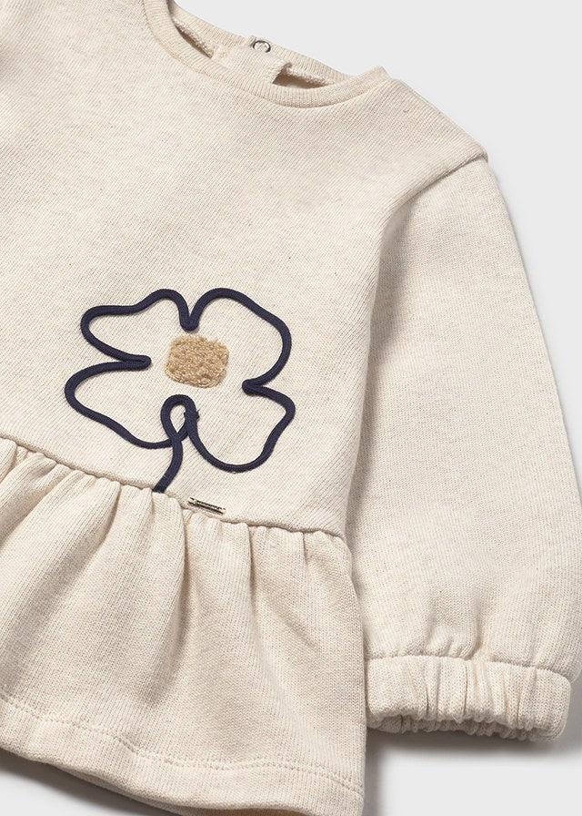 Mayoral Toddler Girls Natural Flower Dress 2917