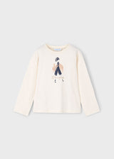 Mayoral Girls Long Sleeve T 4010