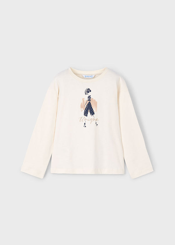 Mayoral Girls Long Sleeve T 4010