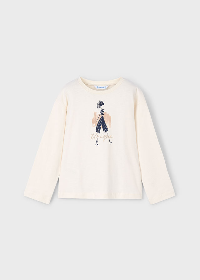 Mayoral Girls Long Sleeve T 4010