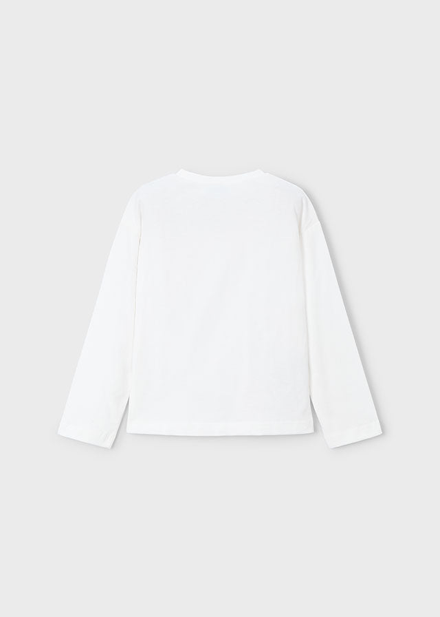 Mayoral Girls Long Sleeve T 4010
