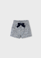 Mayoral Girls Navy Boucle Shorts 4224