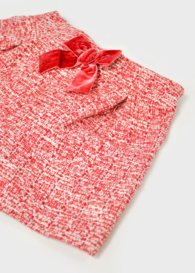 Mayoral Girls Cherry Boucle Shorts 4224