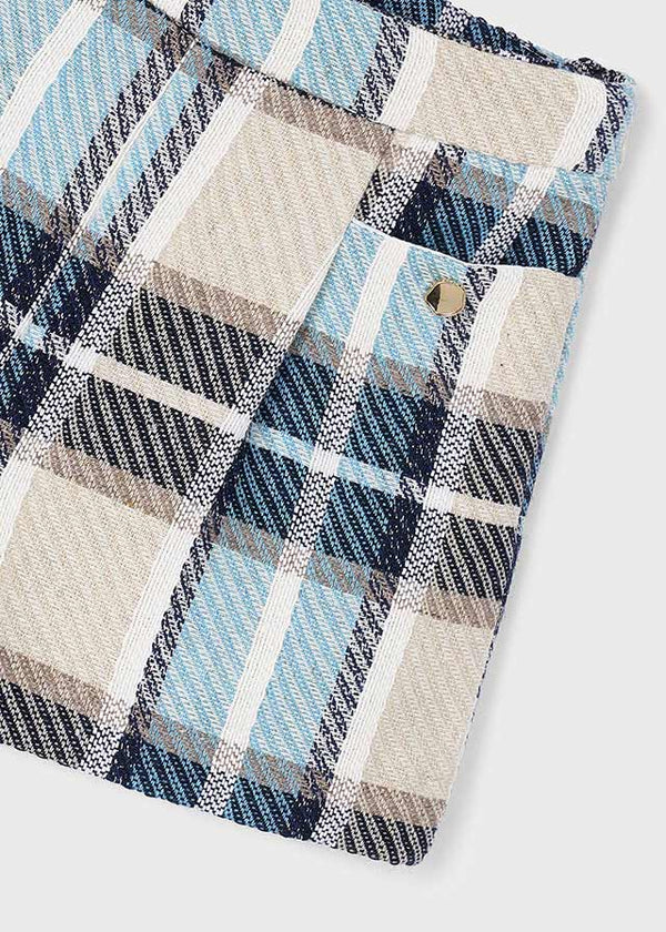 Mayoral Girls Plaid Shorts 4225