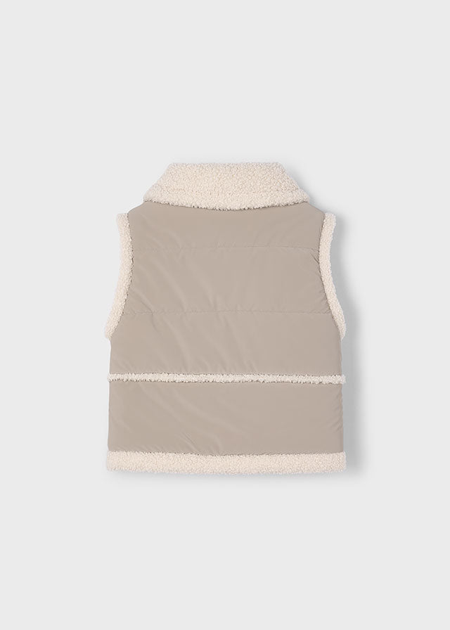Mayoral Girls Sherpa Lined Gilet 4313