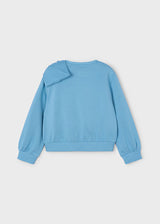 Mayoral Girls Bow Shoulder Sweatshirt 4434