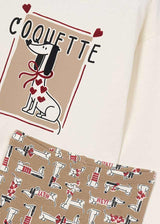 Mayoral Girls Dog Print Legging Set 4719