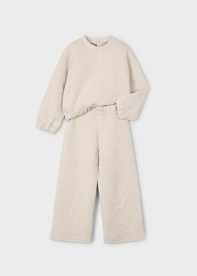 Mayoral Girls Teddy Embossed Tracksuit 4896