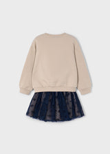 Mayoral Girls Tulle Skirt Set 4936