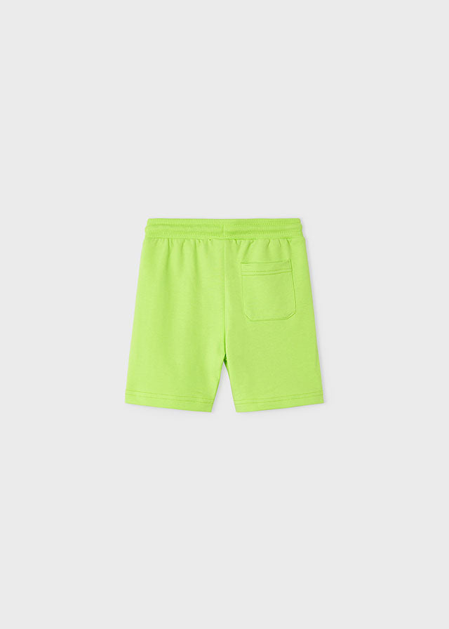 Mayoral Boys Lime Green Jersey Shorts 611