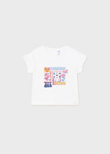 Mayoral Toddler Girls Tassel T-Shirt 1010