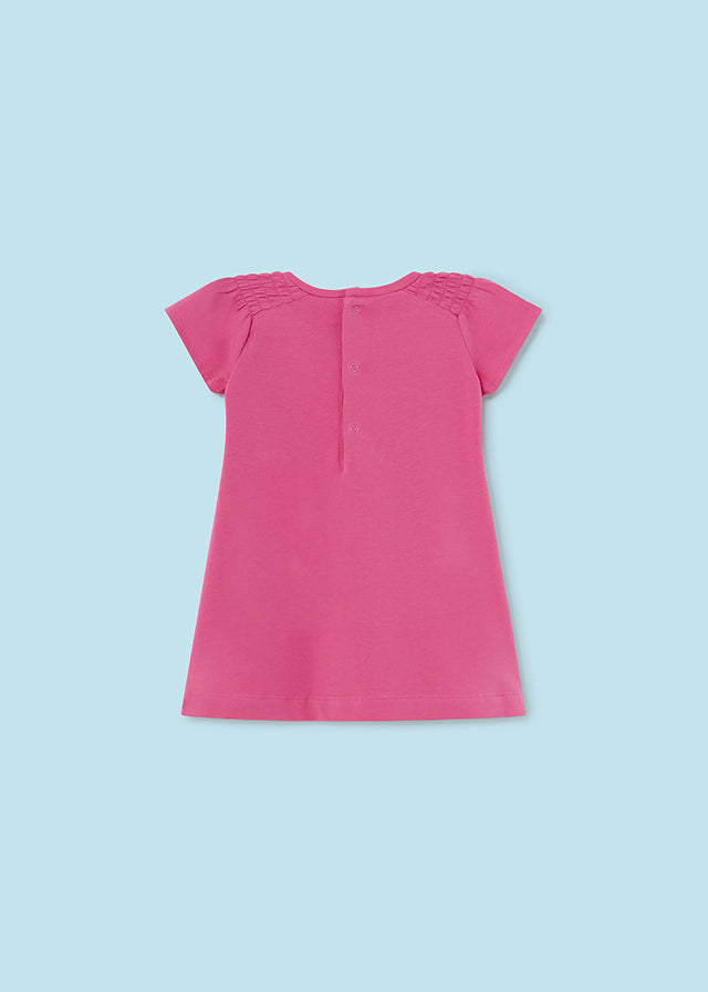 Mayoral Toddler Girls Cerise Pink Fairy T-Shirt Dress 1929