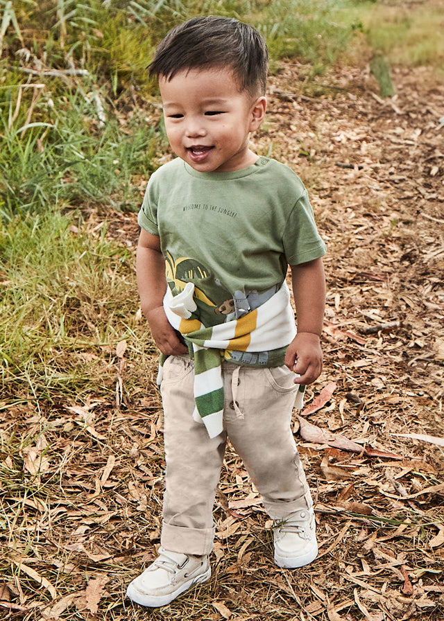 Mayoral Toddler Boys Taupe Trousers 1577