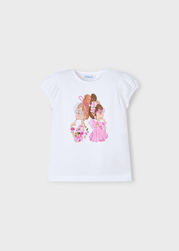 Mayoral Girls Doll T-Shirt 3003