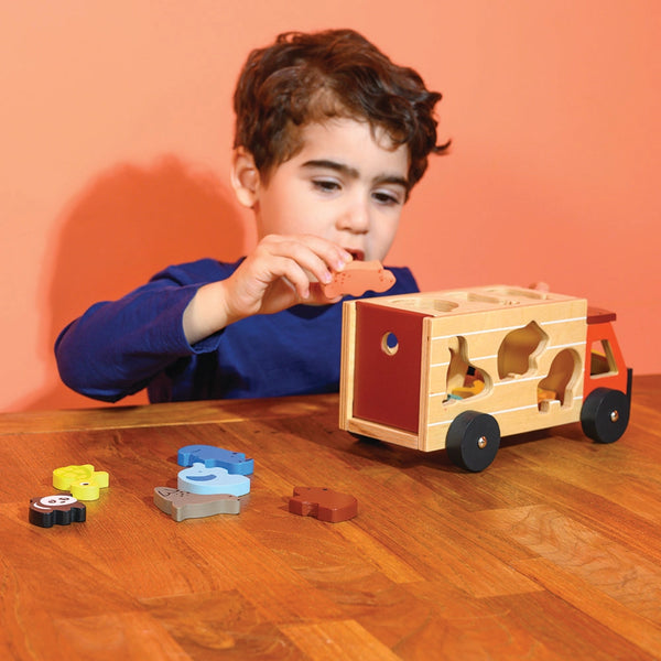 Mentari Shape Sorting Safari Truck