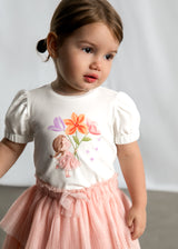 Mayoral Toddler Girls Blossom T-Shirt 1078