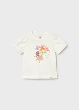 Mayoral Toddler Girls Blossom T-Shirt 1078