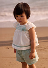 Mayoral Toddler Girls Lake Short Set 1212