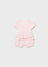 Mayoral Baby Girls Twin Pack Rompers 1705