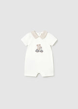 Mayoral Baby Boys Natural Teddy Romper 1715