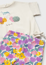 Mayoral Toddler Girls Lilac legging Set 1753