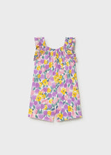 Mayoral Toddler Girls Lilac Playsuit 1829