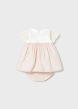 Mayoral Baby Girls Tulip Rose Dress & Pants Set 1883