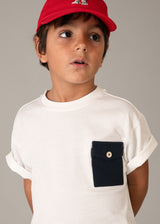 Mayoral Boys Navy 3 Piece Short Set 3601