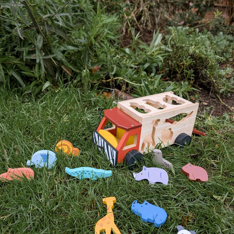Mentari Shape Sorting Safari Truck