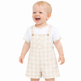 Pastels & Co Ansty Short Dungaree Set 800N