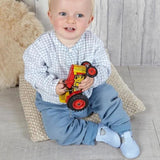 Baypods Sky Blue Matt T-bar Pram Shoes