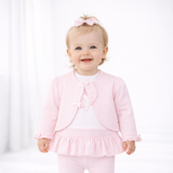 Pastels & Co Harriet Pink Cardigan 805F