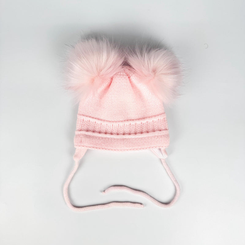 Kleo Kids Double Pom-Pom Hat