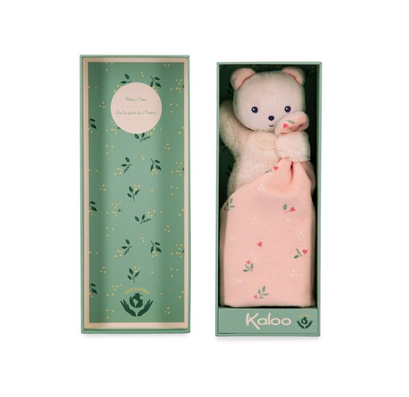 Kaloo Carre Douceur Bear Leaves Of Love 17cm KLO-TOY82