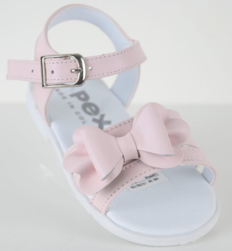 Pex Nola Pink Bow Sandals