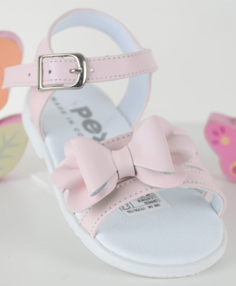 Pex Nola Pink Bow Sandals