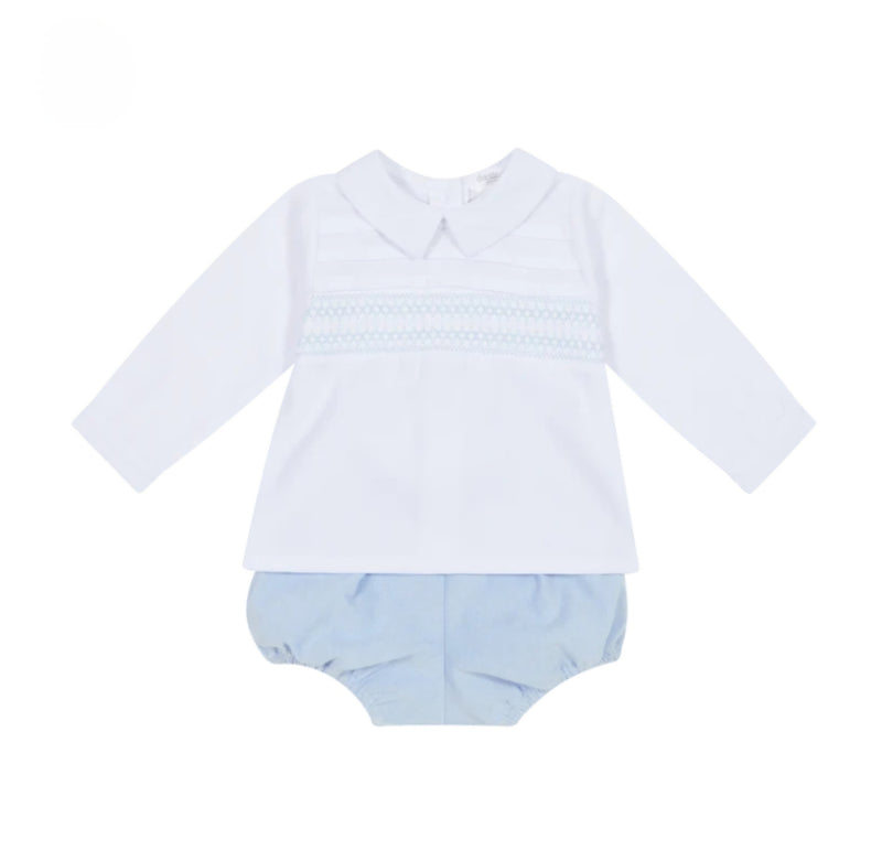 Deolinda Danny Smocked Bloomer Set DBI24725