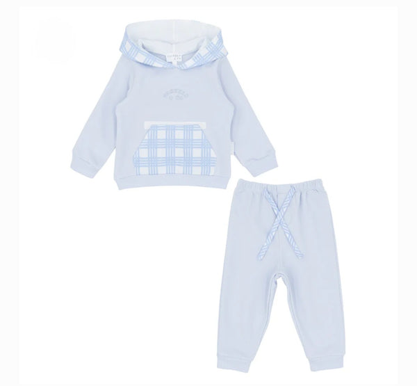 Pastels & Co Simon Pale Blue Hooded Set