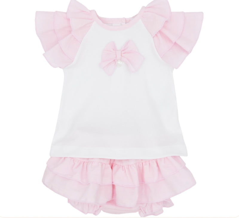 Blues Baby Ibiza Frilled Short Set BB1829A