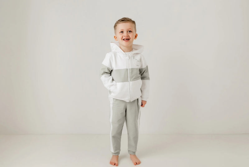 Pastels & Co Henry Sage Hooded Jog Set