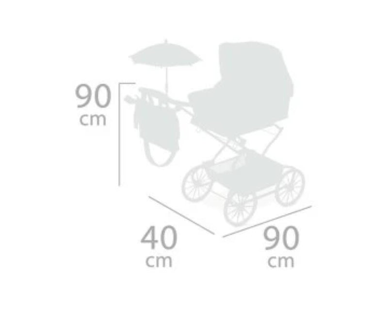 DeCuevas Verona Reborn XL Pram 82078