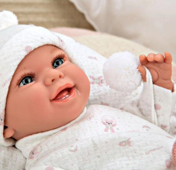 Arias Elegance Babyto Beige Weighted Doll 60829