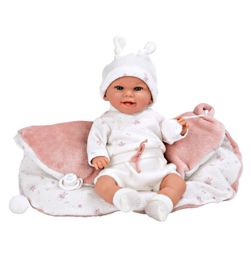 Arias Elegance Babyto Beige Weighted Doll 60829