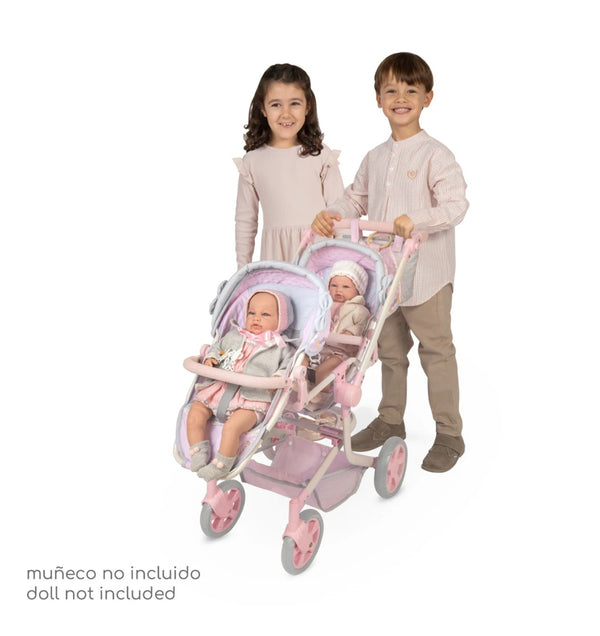 DeCuevas Sophie Twin Doll's Pram 90875