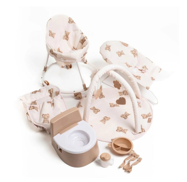 Roma Teddy 10 Piece Accessory Set